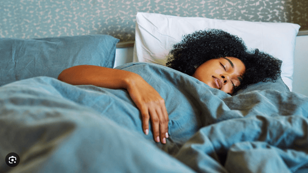 Black Woman Sleeping
