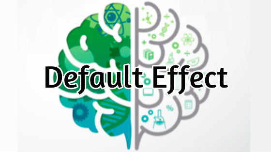 Default Effect Bias