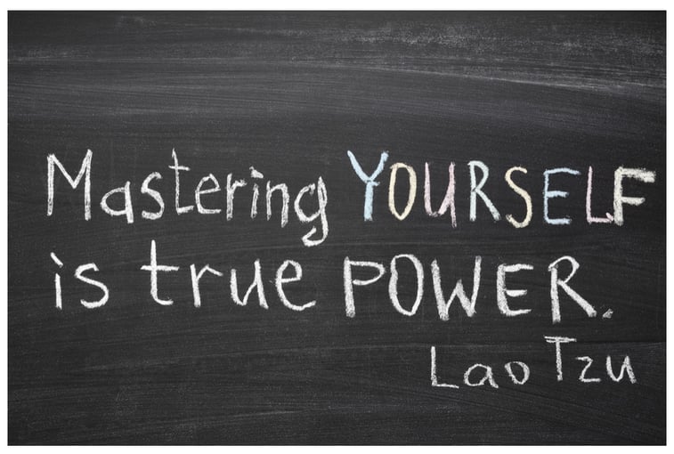 Mastering Yourself Is True Power ~ Lao Tzu ~ emotional-intelligence-components-self-awareness